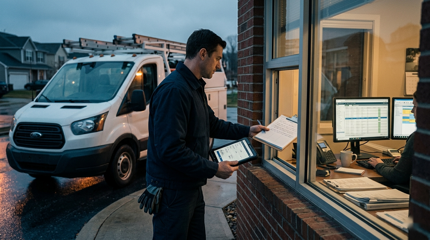 Truck-to-Office Handoff Automation: A Closeout System for Faster Billing and Fewer Missed Details visual 1